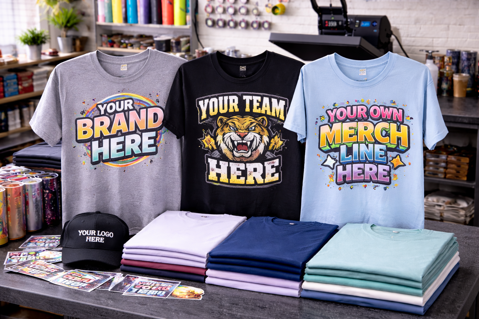 Start Your Own Custom Merch Or Brand Line