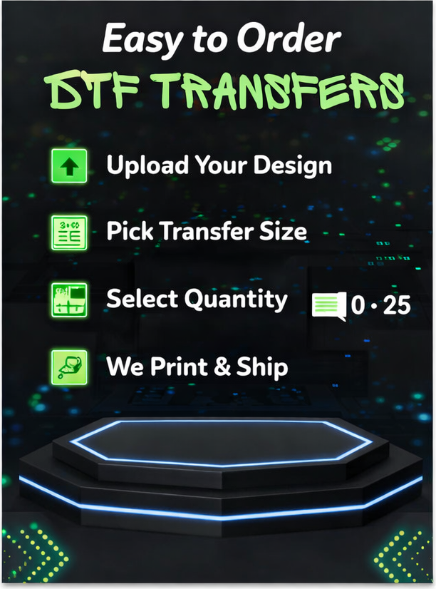 DTF Transfers by Size